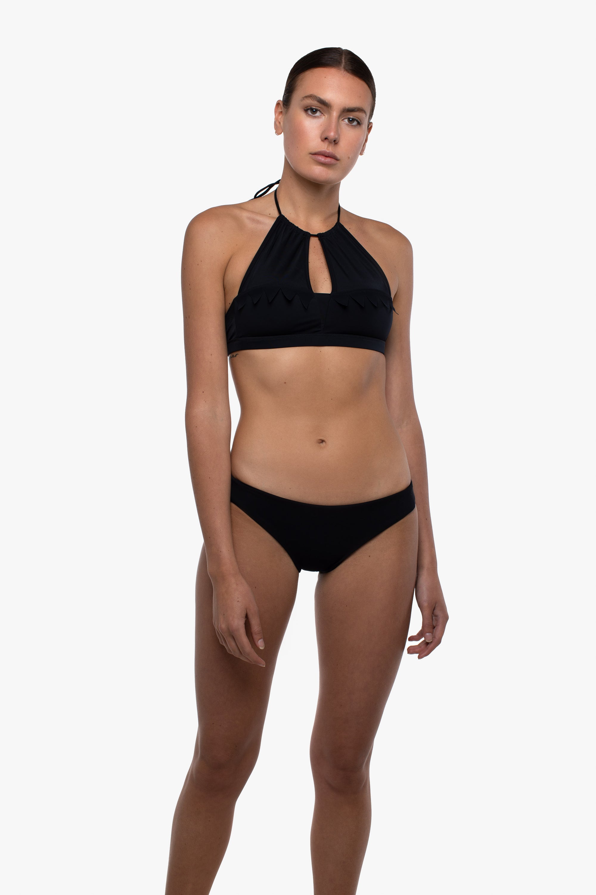 CRESCENT MOON COMPRESSION BIKINI BOTTOMS